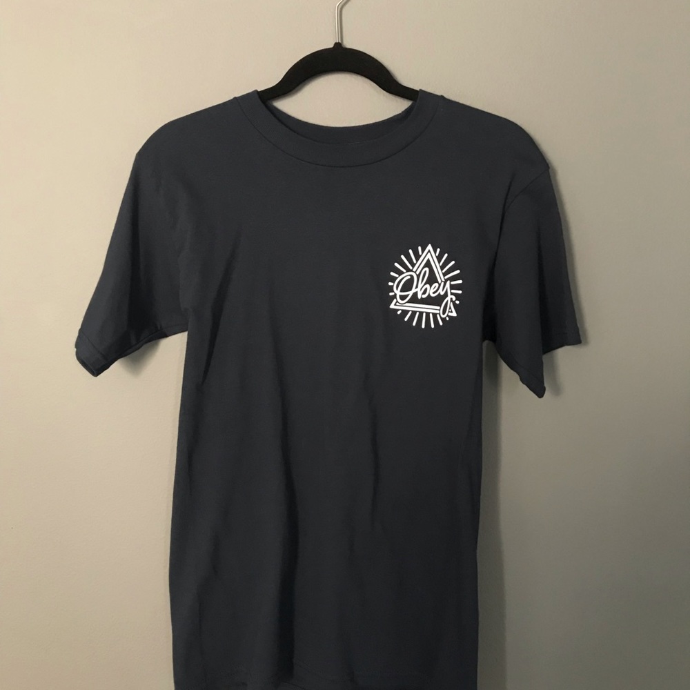 Navy Obey T-shirt